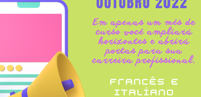 OFICINAS DE LÍNGUAS – COLTEC Outubro 2022