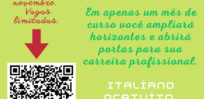 Curso de Italiano – Dezembro 2023